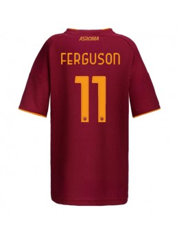 AS Roma Evan Ferguson #11 Zenski Domaci Dres 2025-26 Kratak Rukavima AS Roma Evan Ferguson #11 Zenski Domaci Dres 2025-26 Kratak Rukavima